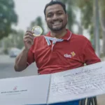 Para Swimmer Shams Aalam Sets World Record at 14th National Takshila Open Water Swimming Competition 2024