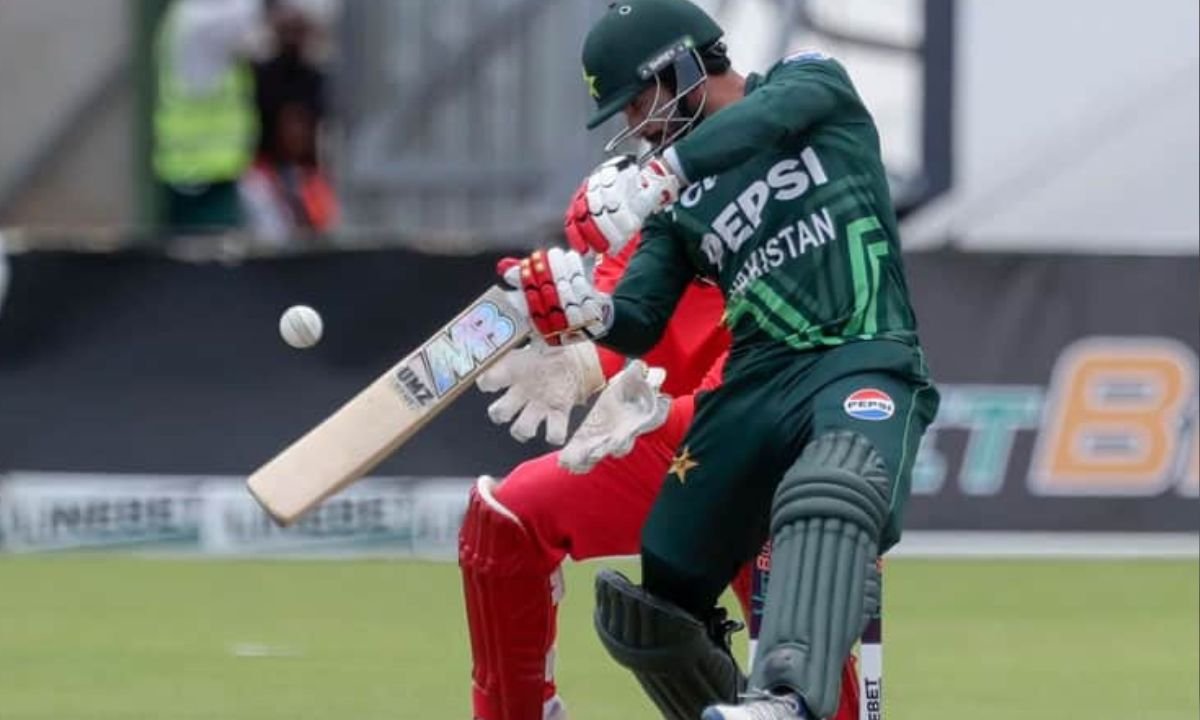 Kamran Ghulam’s First ODI Century Guides Pakistan to 303/6 Against Zimbabwe