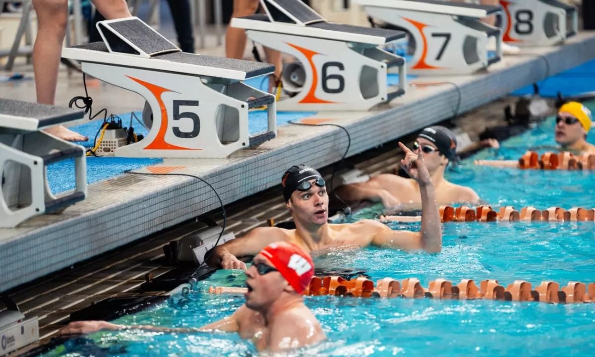 No. 1 Men’s Swimmer Lucas and Maurer Receive SEC Weekly Honors