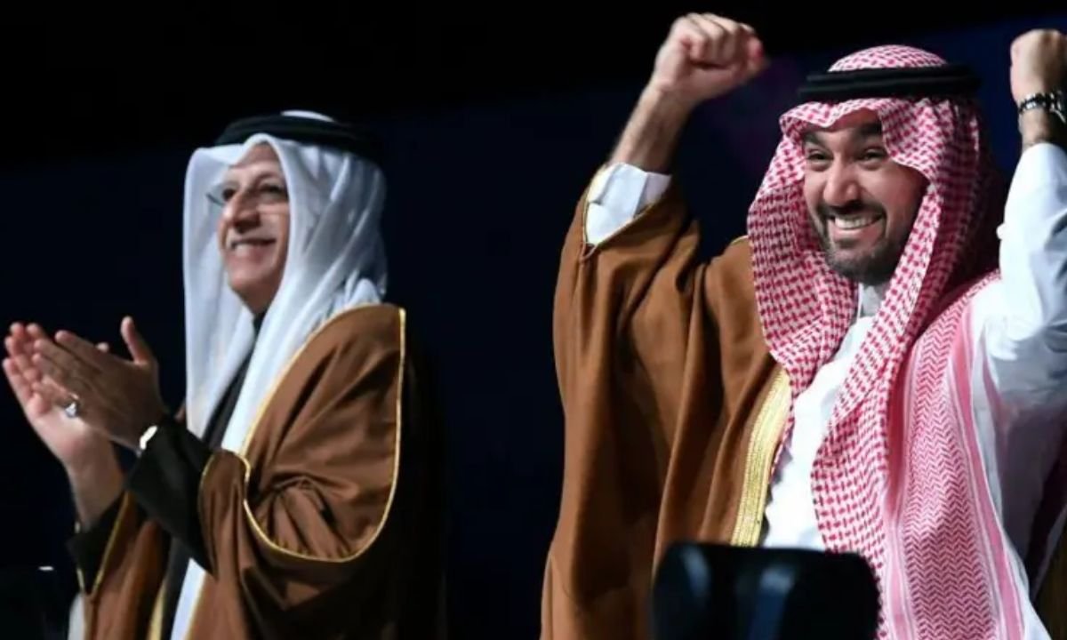 Saudi Arabia confirmed as hosts for 2034 FIFA World Cup.