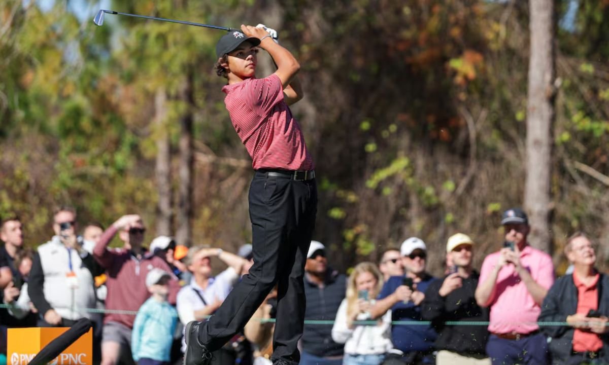 Tiger Woods’ son Charlie scores first hole-in-one at PNC