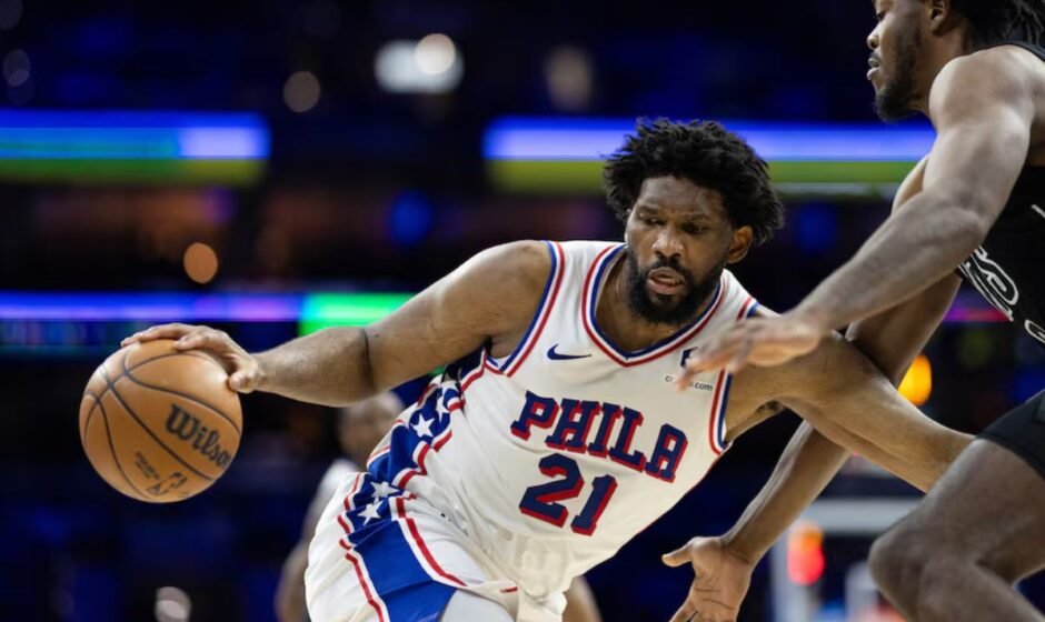 76ers' Joel Embiid (knee) to miss rest of season