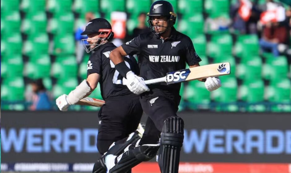 Santner hails Ravindra-Williamson stand after NZ make Champions Trophy final